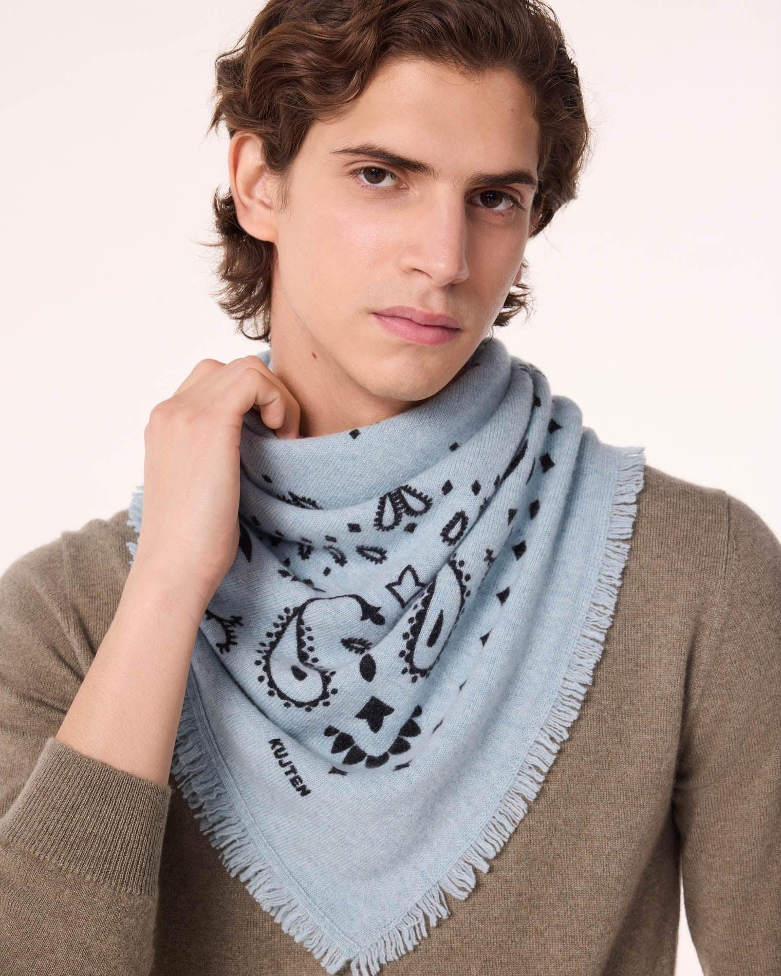 KUJTEN Bandana Hachiko Sky Breeze Blue - Bandana