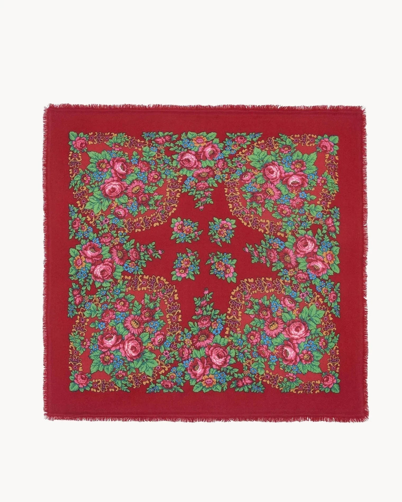 KUJTEN Bandana Hachiko Flower Red - Bandana