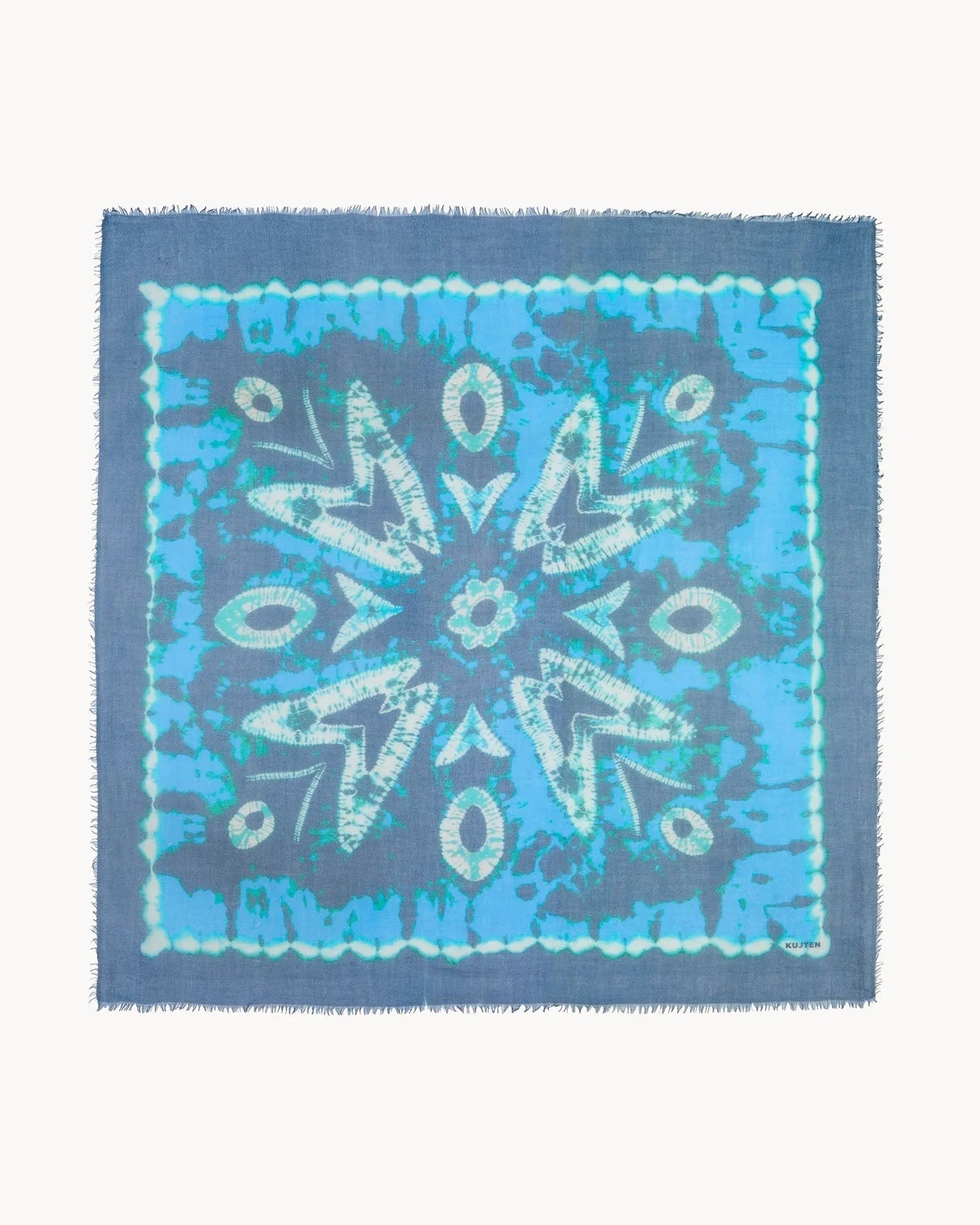 KUJTEN Bandana Effy Africa Nocturnal Blue - Bandana