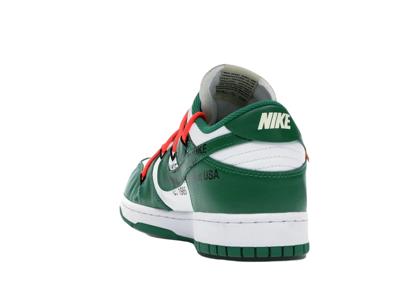 Nike Dunk Low Off-White Pine Green
