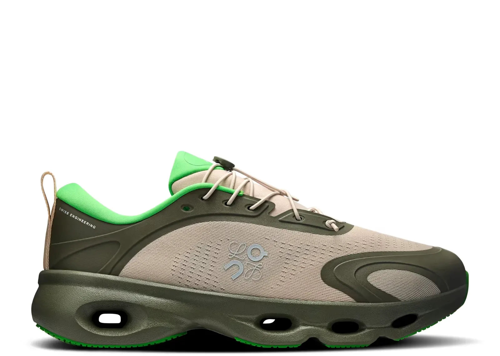 On Running Cloudsolo LOEWE Khaki Green Sand