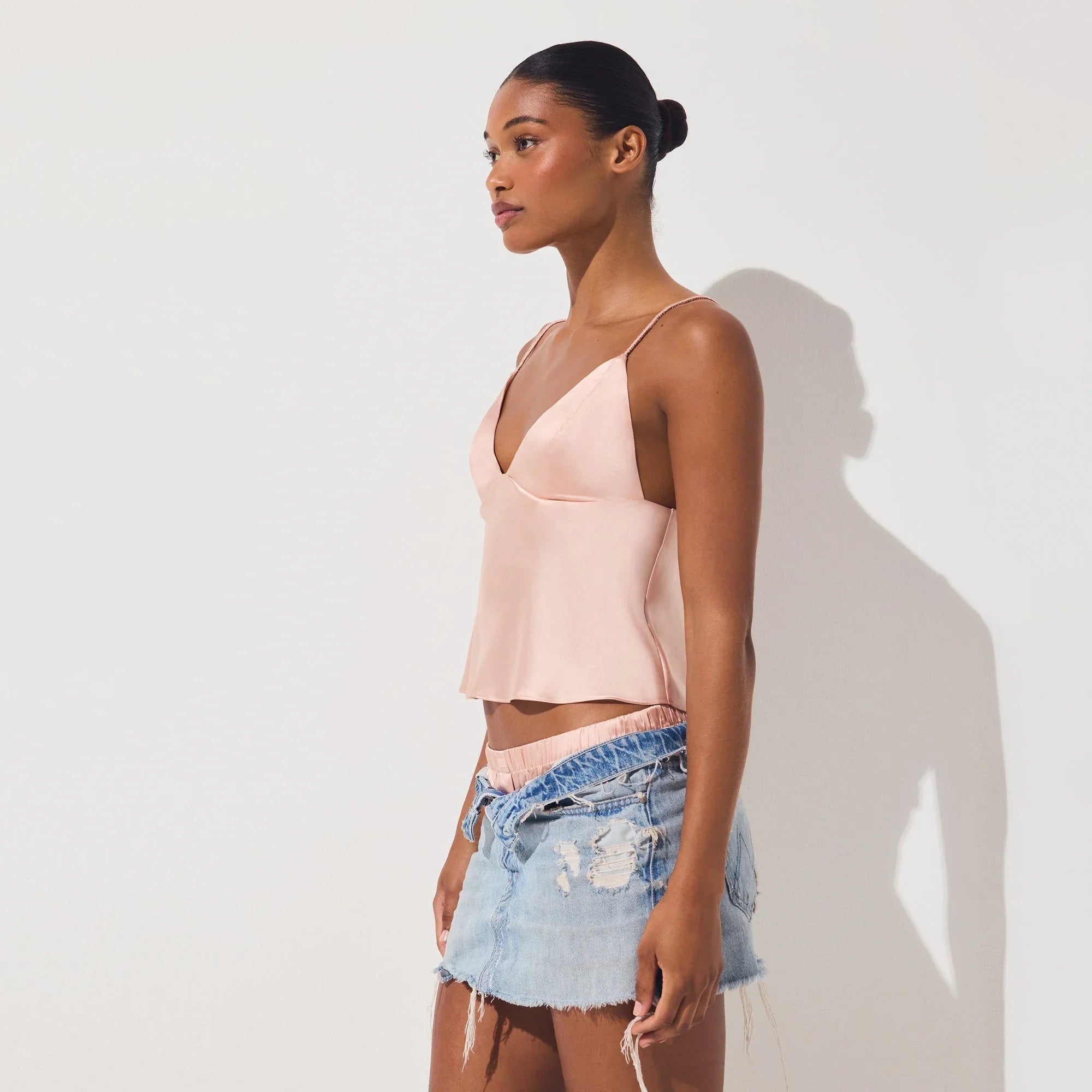 SKIMS SILK CAMI | VILLA - TİŞÖRT