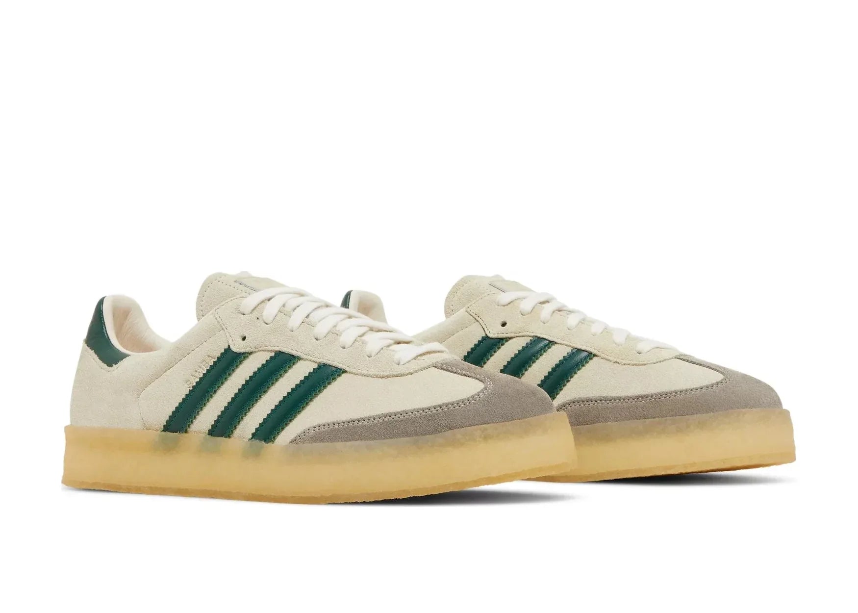 Adidas Clarks 8th Street Samba By Ronnie Fieg Chalk White Green
