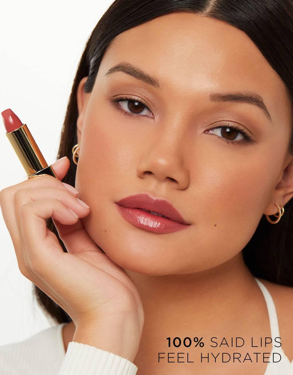 Hourglass Unlocked Satin Crème Lipstick - Ruj
