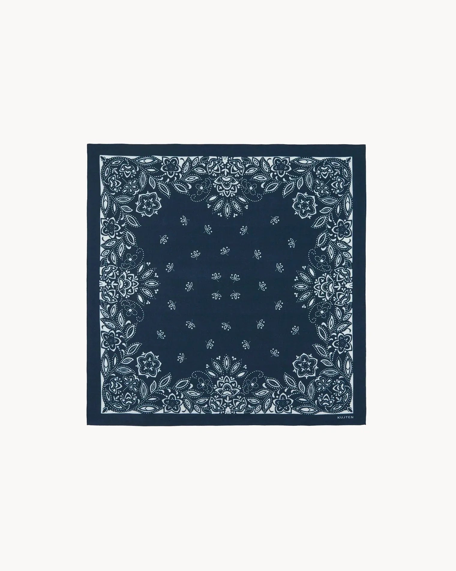 KUJTEN Small Bandana Heli Dark Navy Blue - Bandana