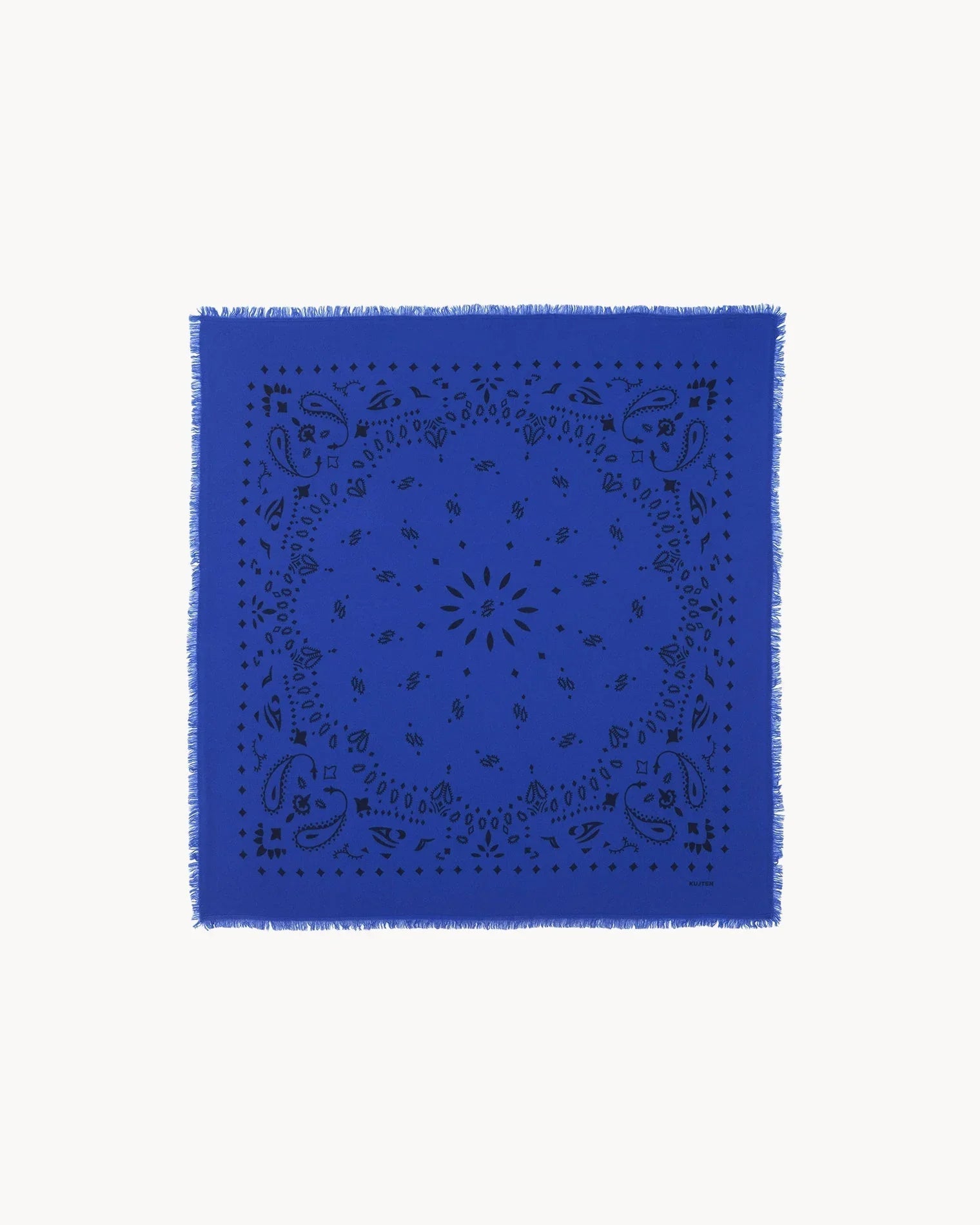 KUJTEN Small Bandana Hachi Cobalt Blue - Bandana