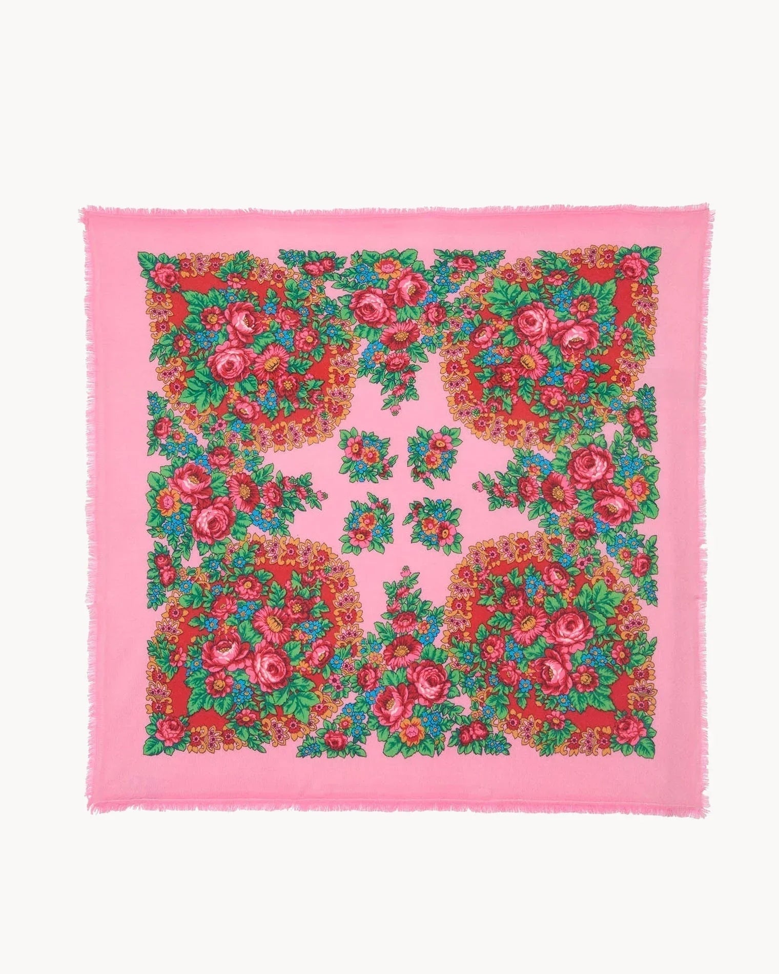 KUJTEN Bandana Hachiko Flower Candy Pink - Bandana