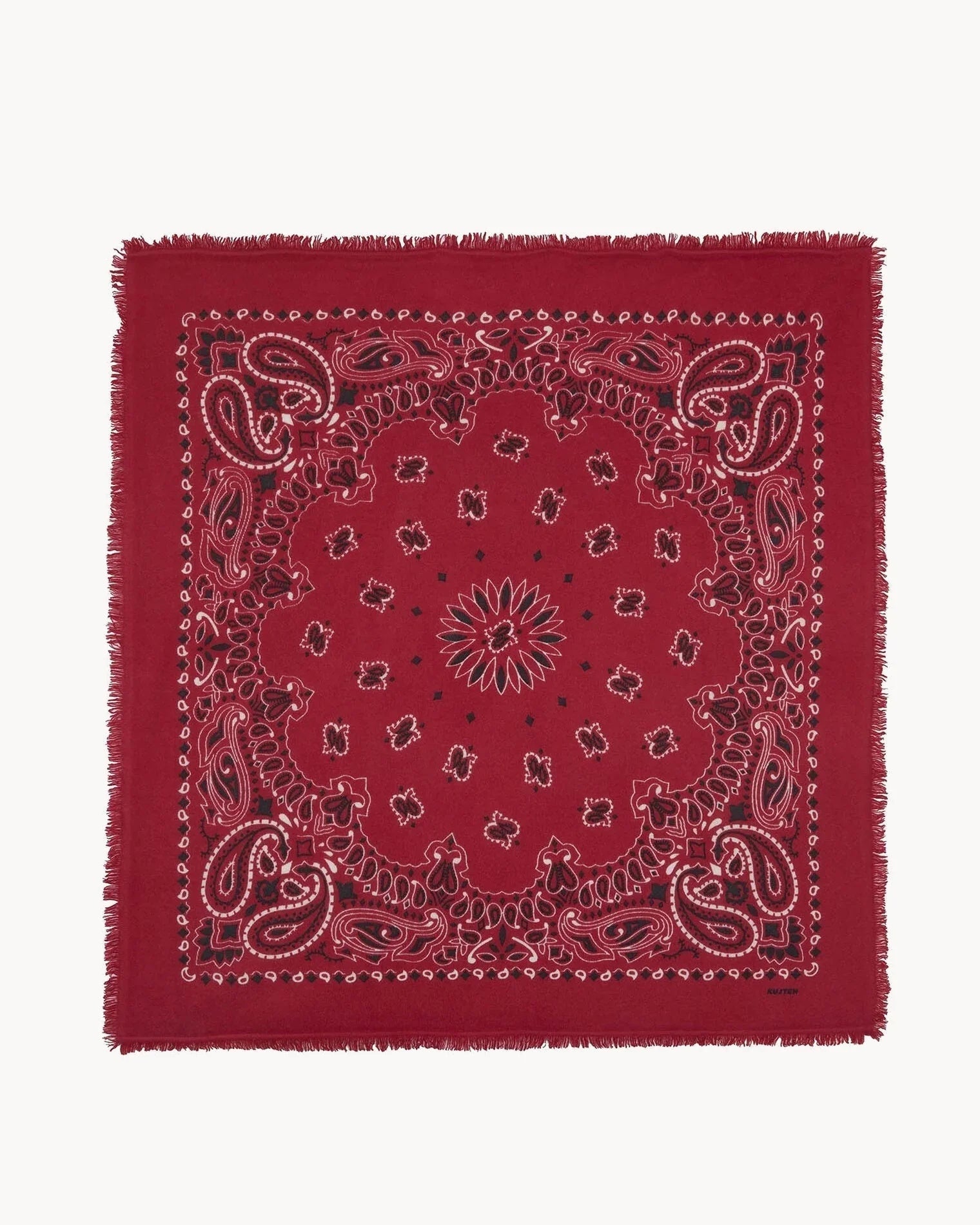 KUJTEN Large Bandana Hachiko Bico Red - Bandana