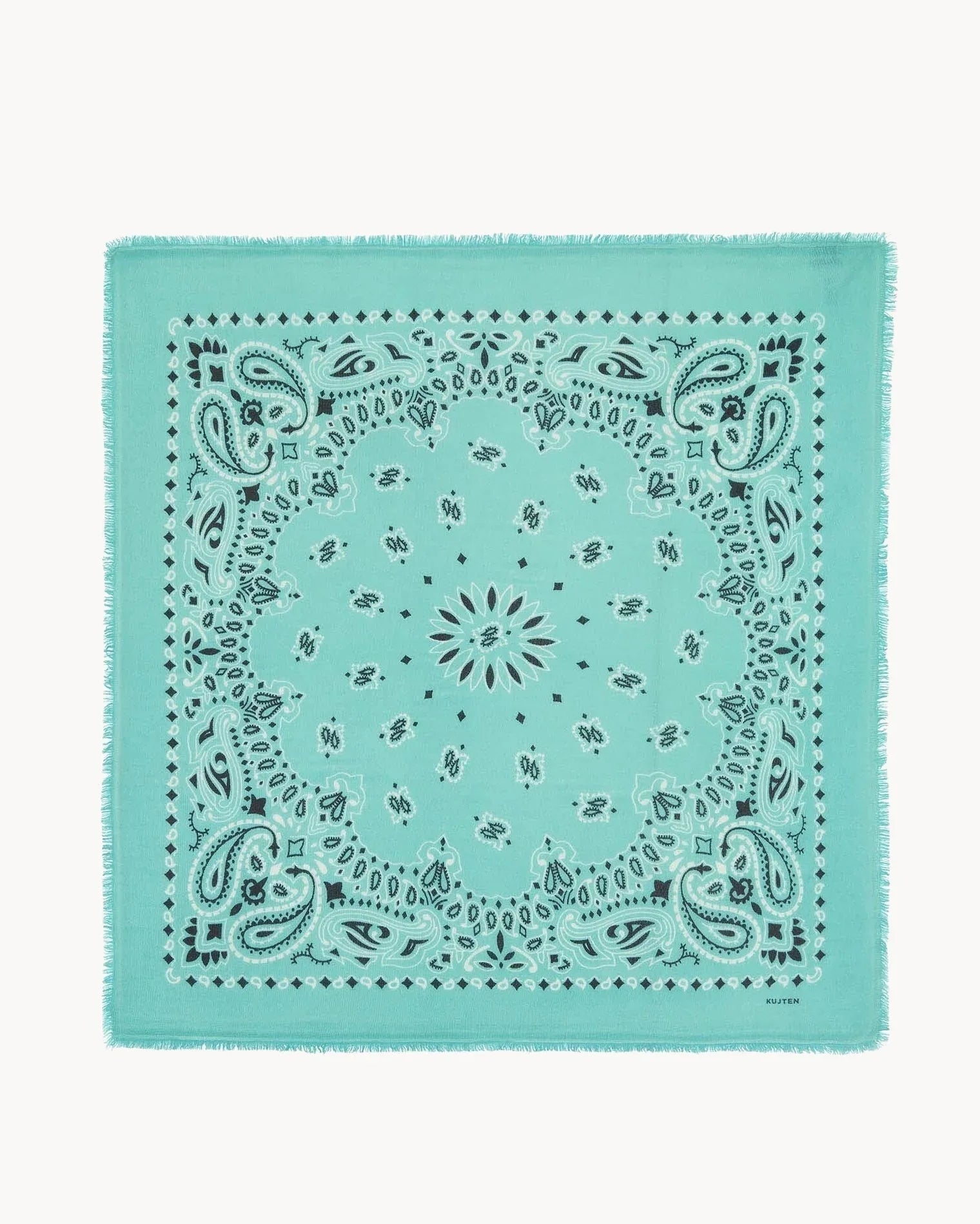 KUJTEN Large Bandana Hachiko Bico Marshmallow Green - Bandana