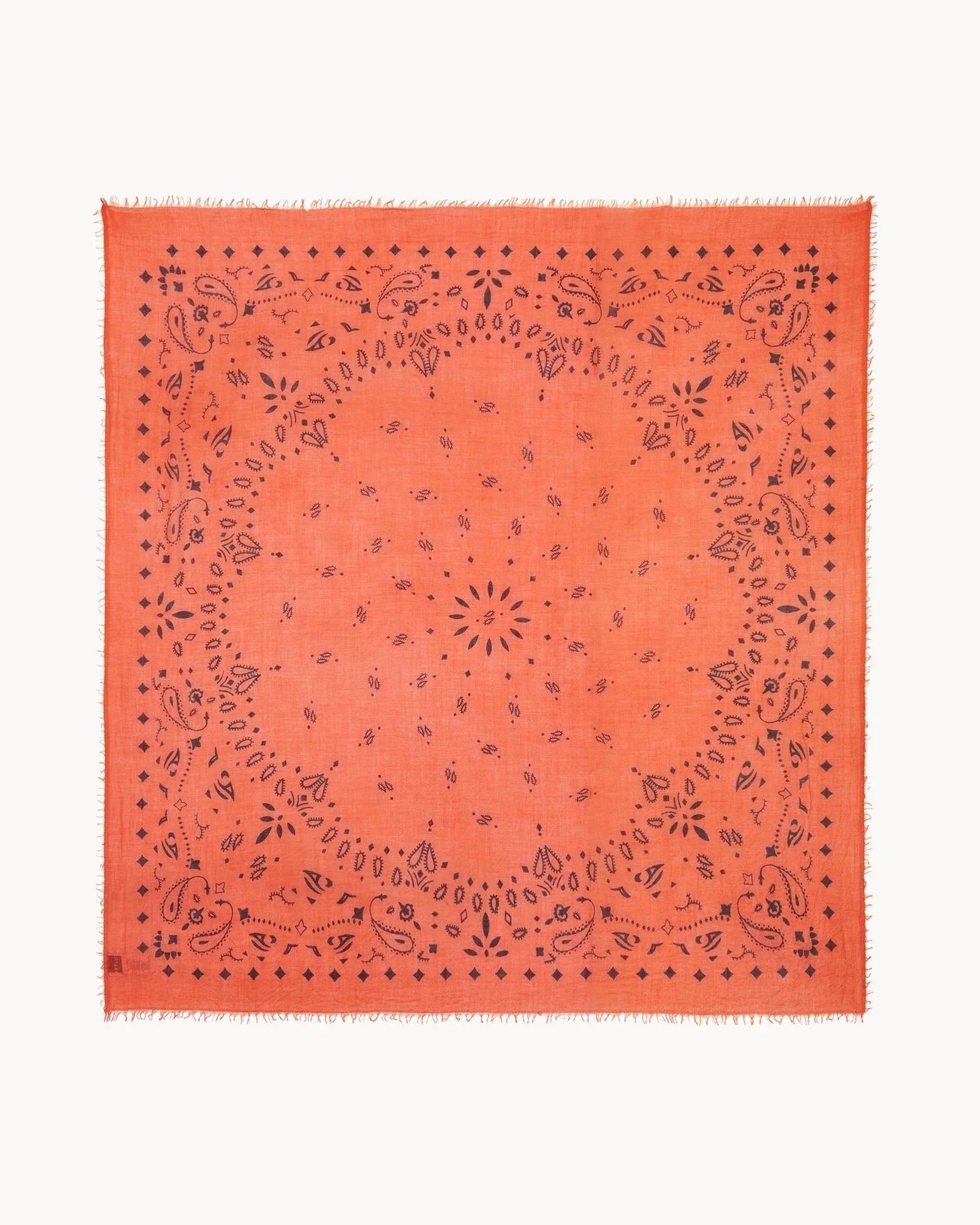 KUJTEN Bandana Effy Red Orange - Bandana