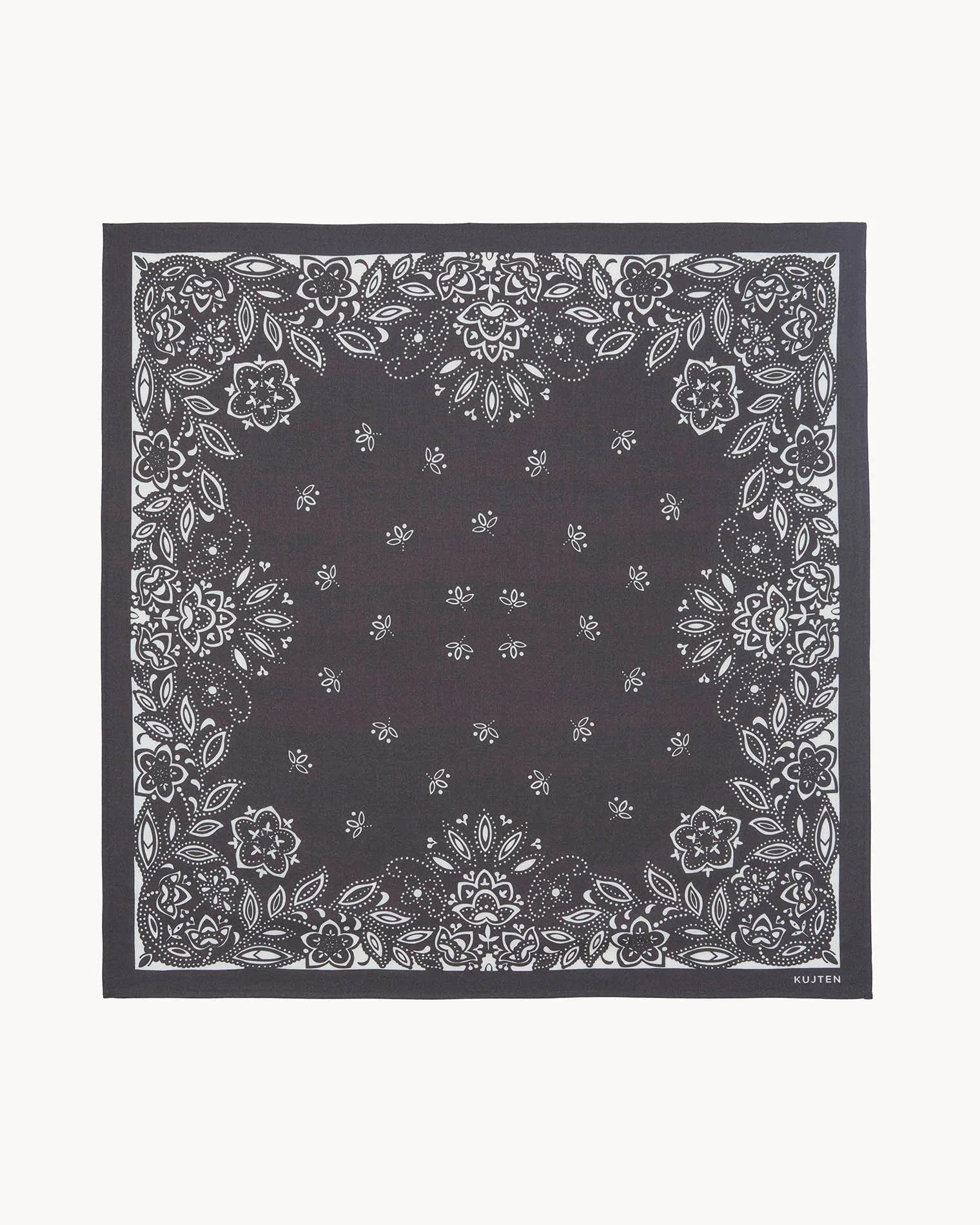 KUJTEN Large Bandana Helia Brown - Bandana