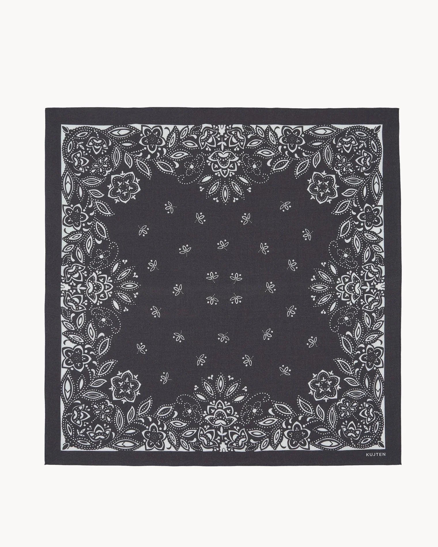 KUJTEN Large Bandana Helia Brown - Bandana