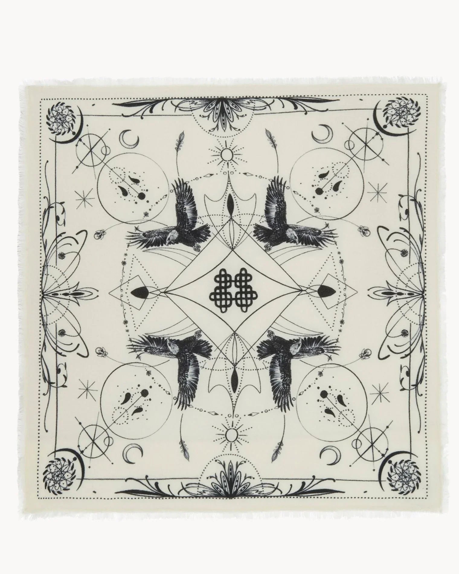 KUJTEN Large Bandana Loki White - Bandana