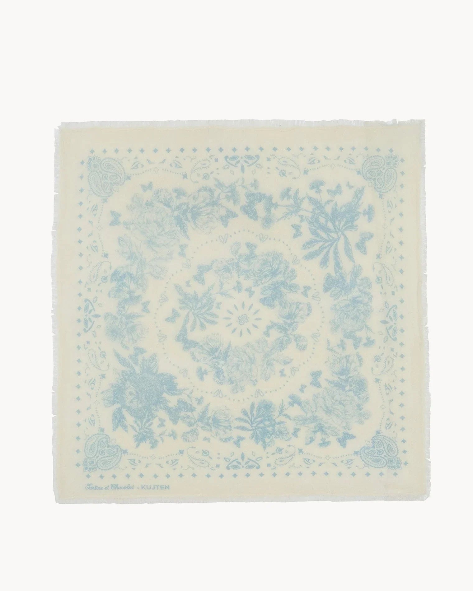 KUJTEN Large Bandana Camille Blue - Bandana