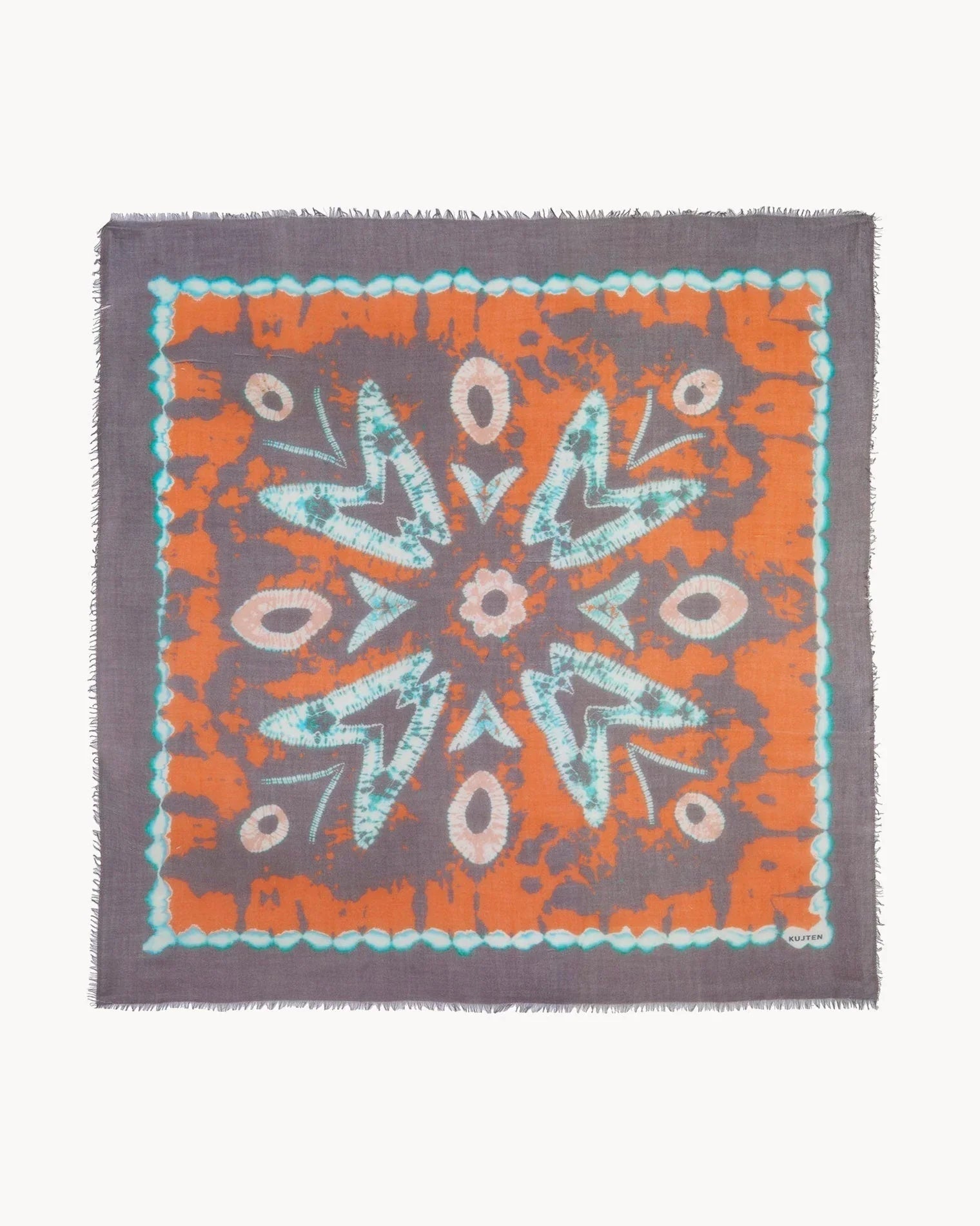KUJTEN Bandana Effy Africa Burgundy - Bandana