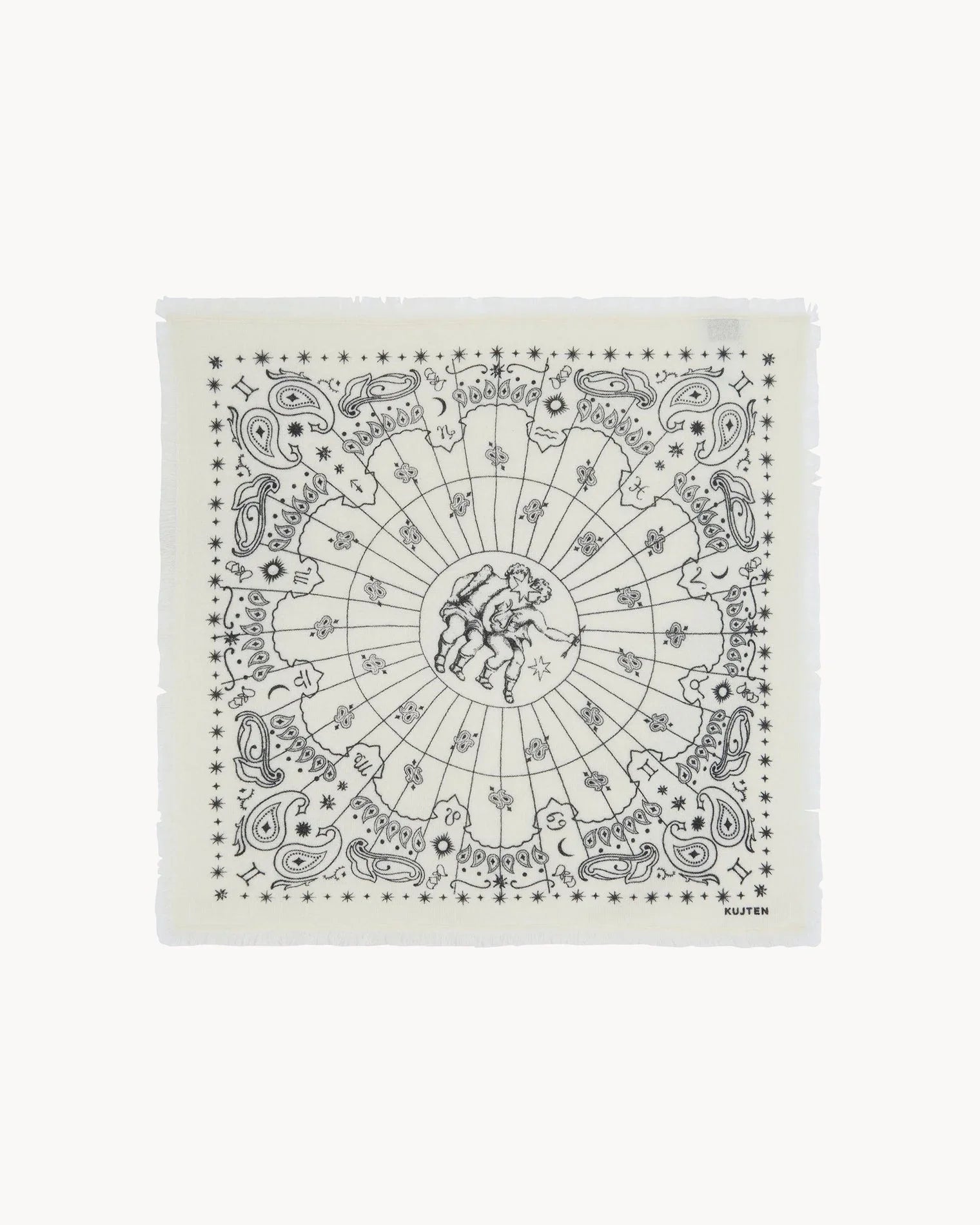 KUJTEN Small Bandana Hachi Sign Gemini - Bandana