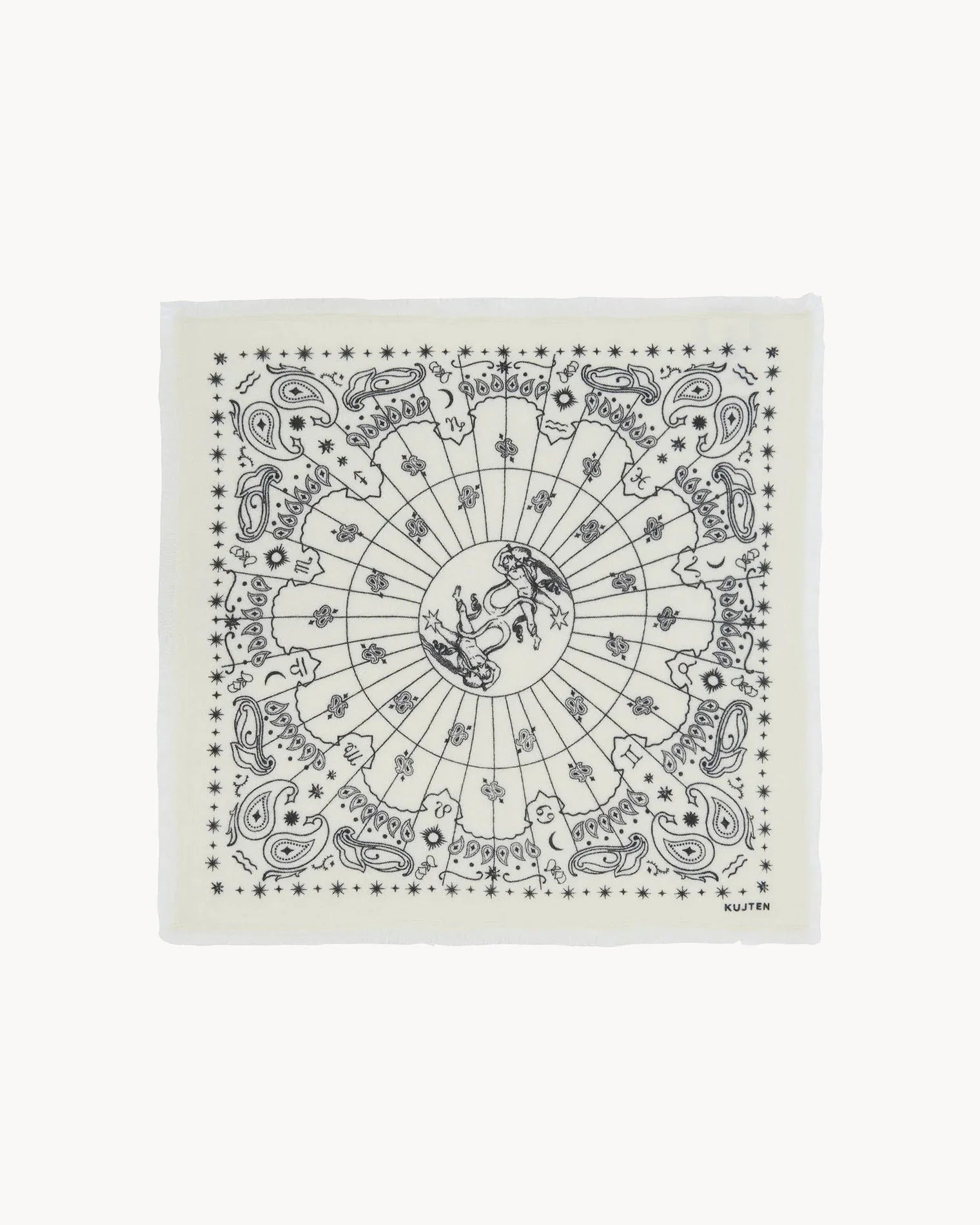 KUJTEN Small Bandana Hachi Sign Aquarius - Bandana