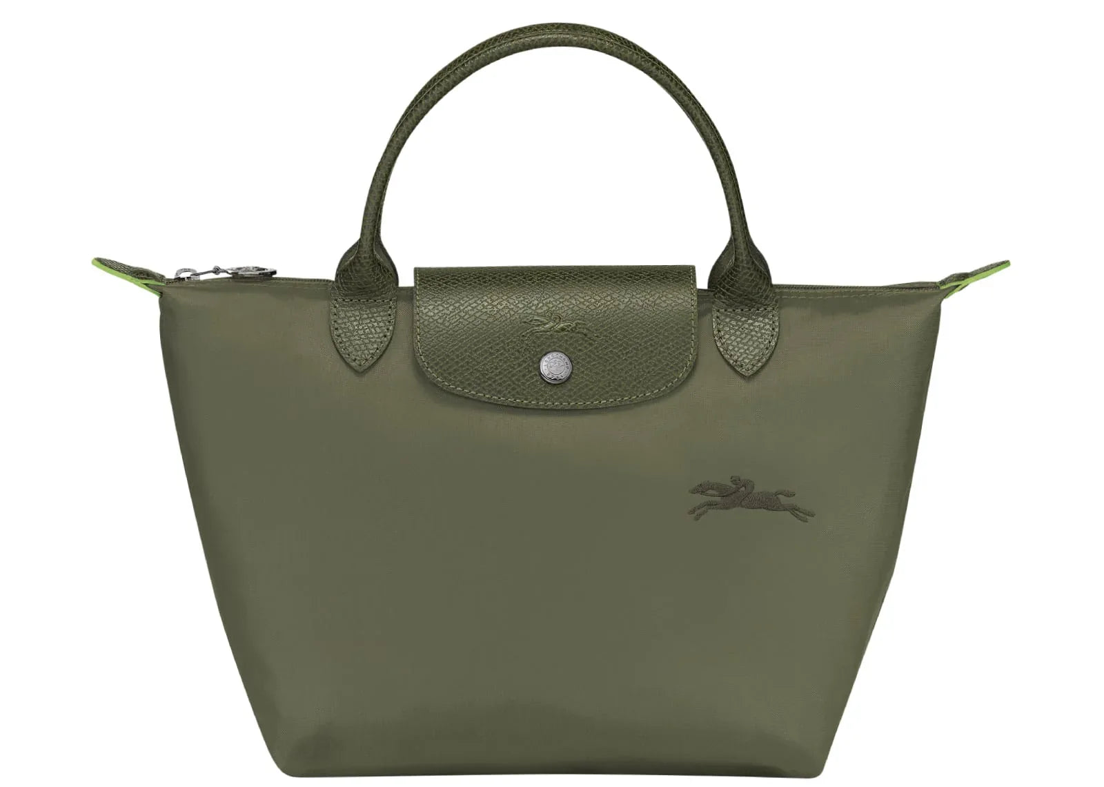 Longchamp Le Pliage Green Small Handbag Forest