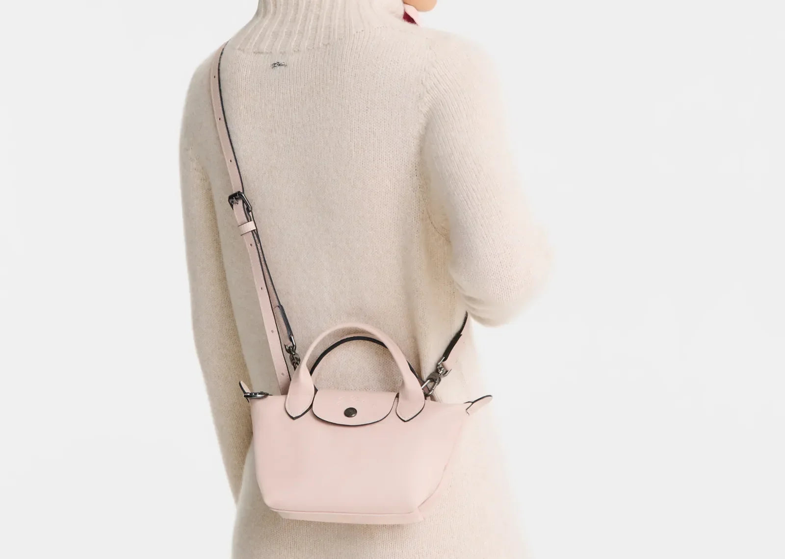 Longchamp Le Pliage Xtra XS Handbag Nude