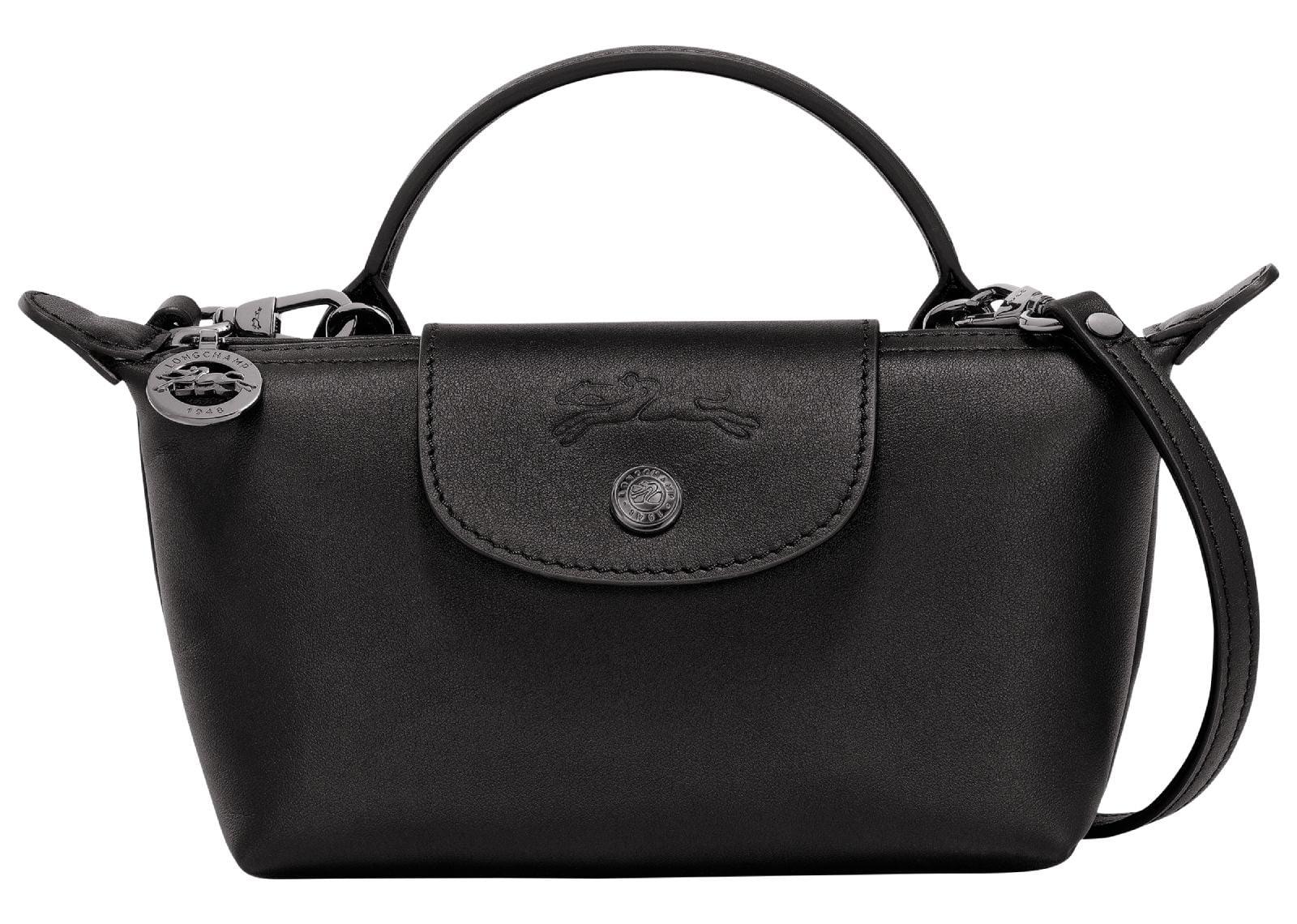 Longchamp Le Pliage Xtra XS Pouch Leather Black