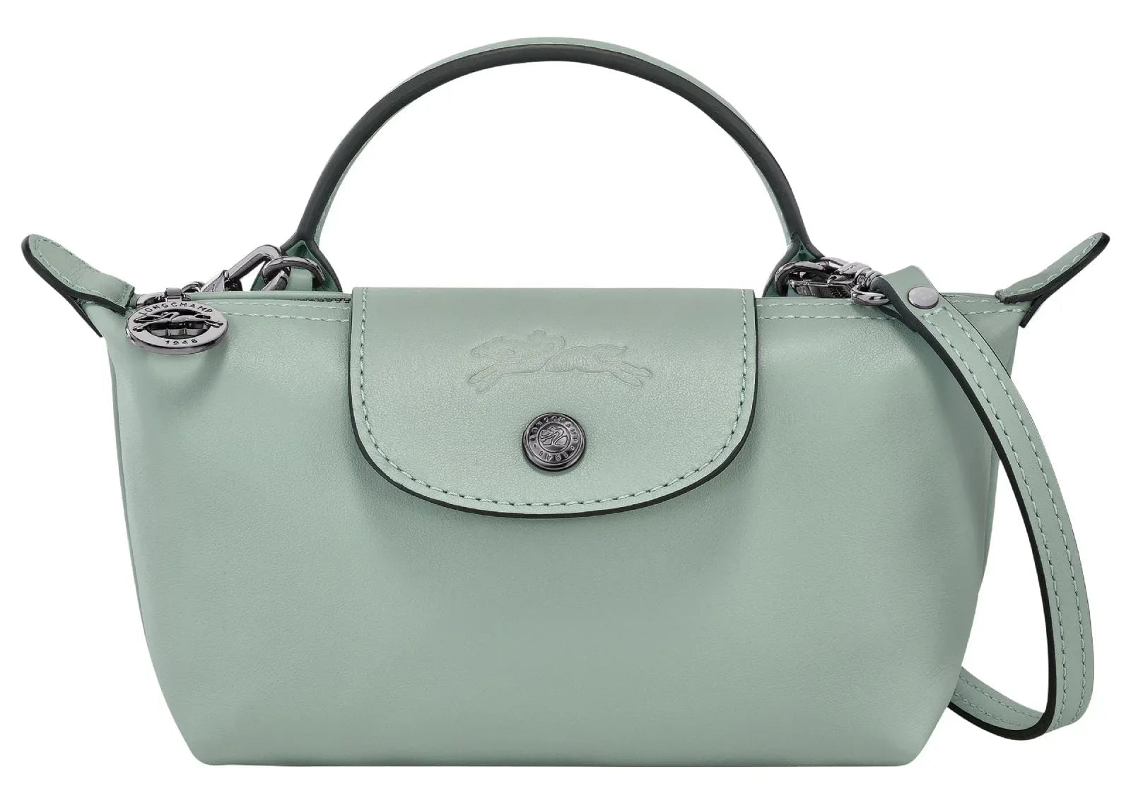 Longchamp Le Pliage Xtra XS Pouch Leather Vervain