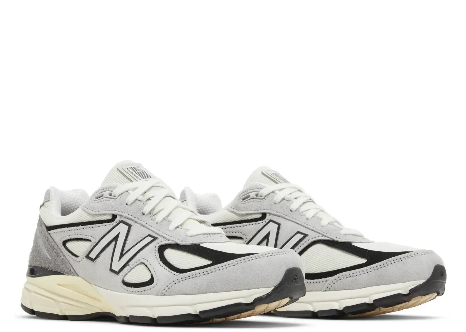 New Balance 990v4 MiUSA Teddy Santis Grey Black Cream