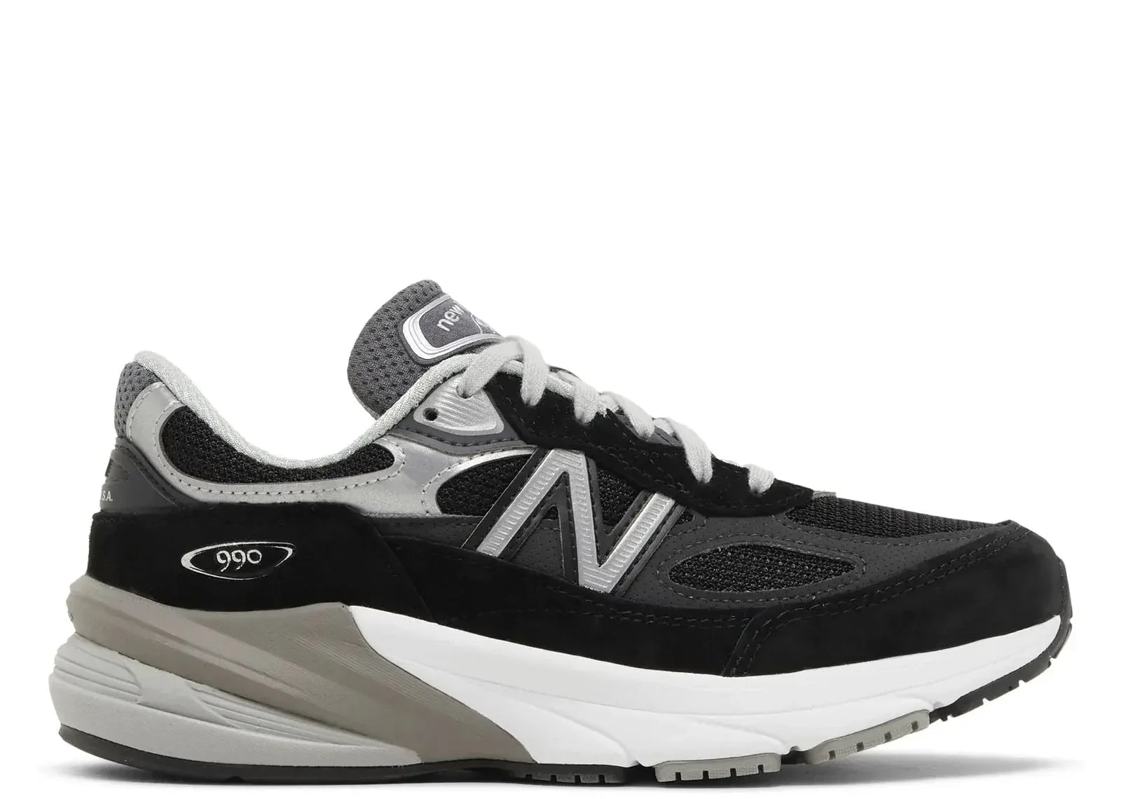 New Balance 990v6 MiUSA Black Grey White