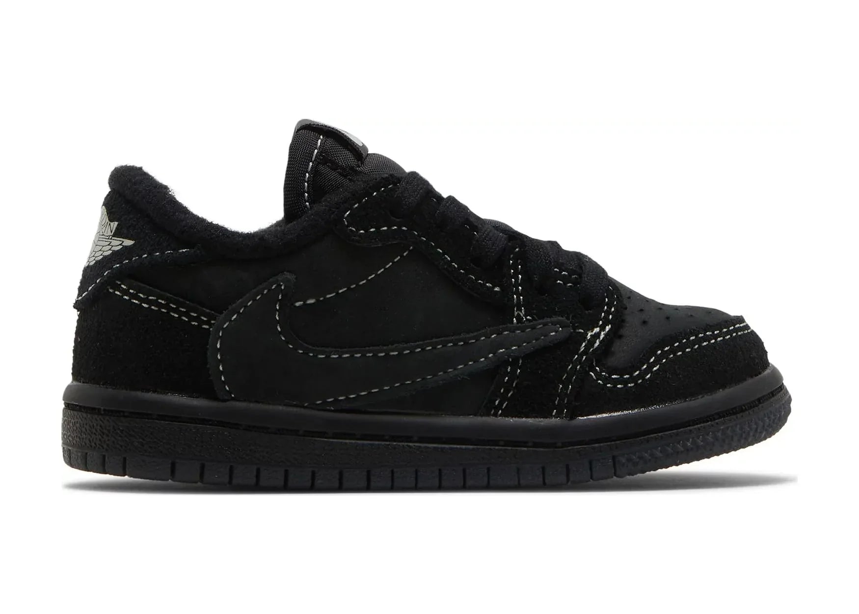 Nike Air Jordan 1 Retro Low OG SP Travis Scott Black Phantom (TD)