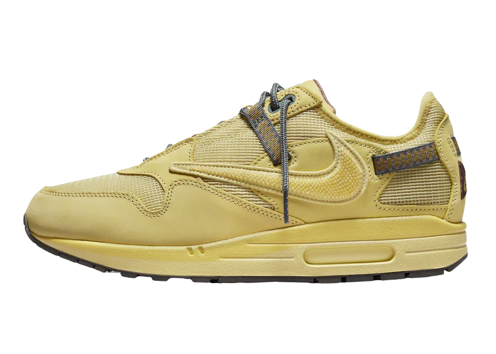 Nike Air Max 1 Travis Scott Cactus Jack Saturn Gold