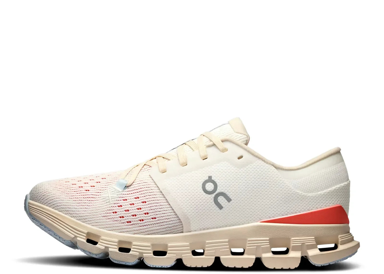On Running Cloud X 4 Ivory Salmon (W)