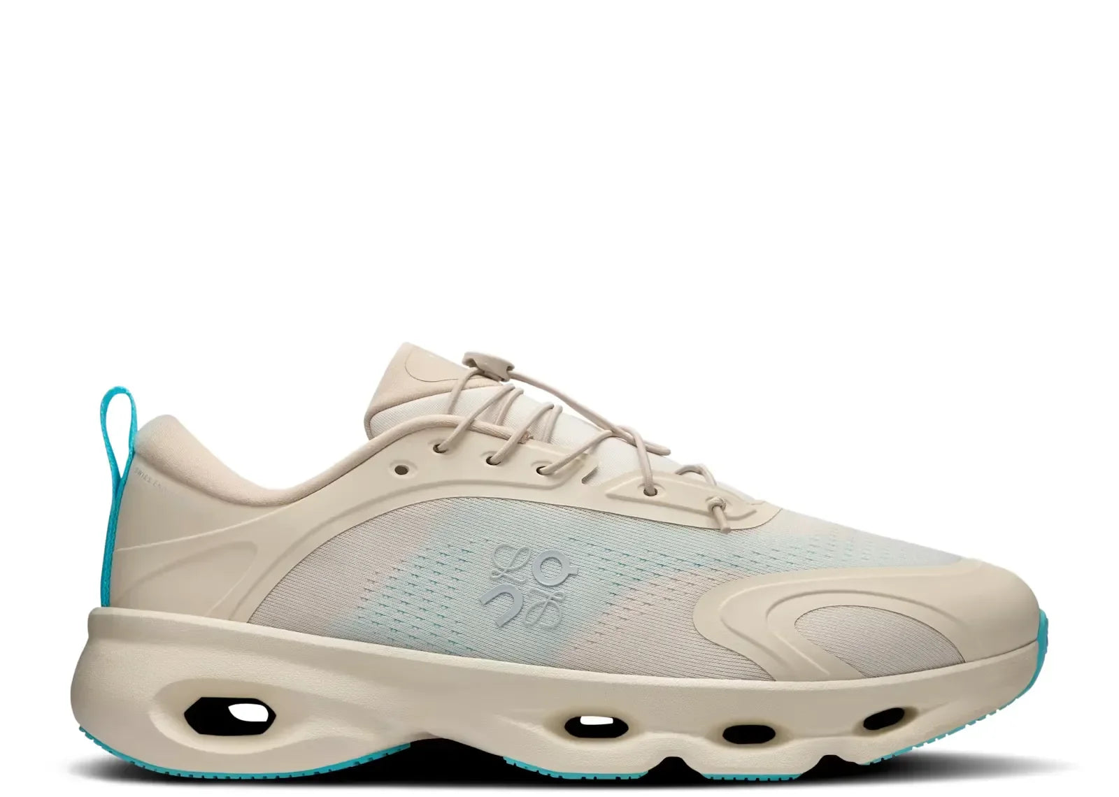 On Running Cloudsolo LOEWE Sand Turquoise