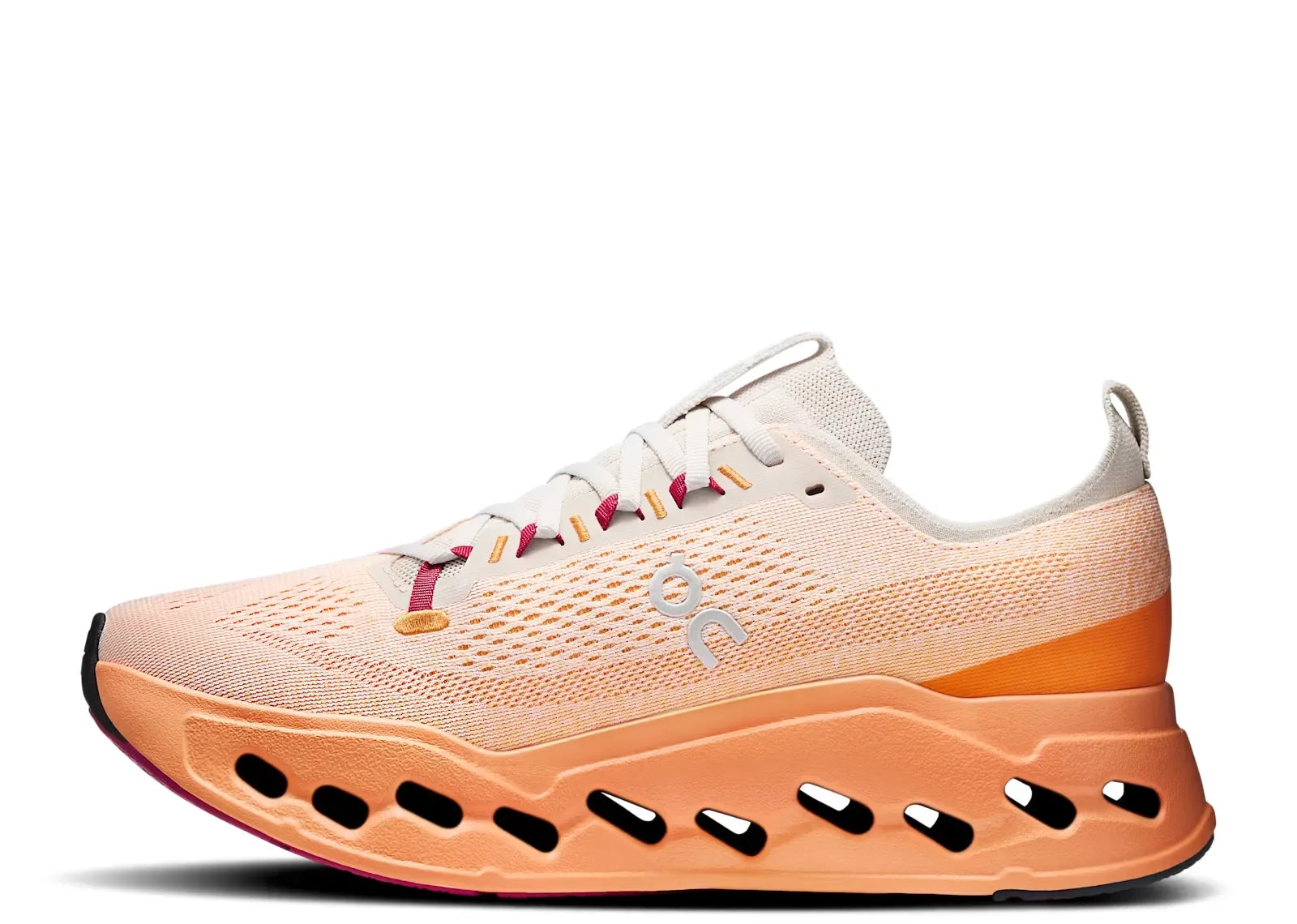 On Running Cloudsurfer Max Pearl Tangerine