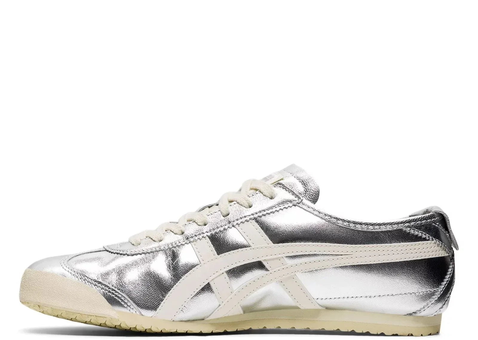 Onitsuka Tiger Mexico 66 Silver Off White