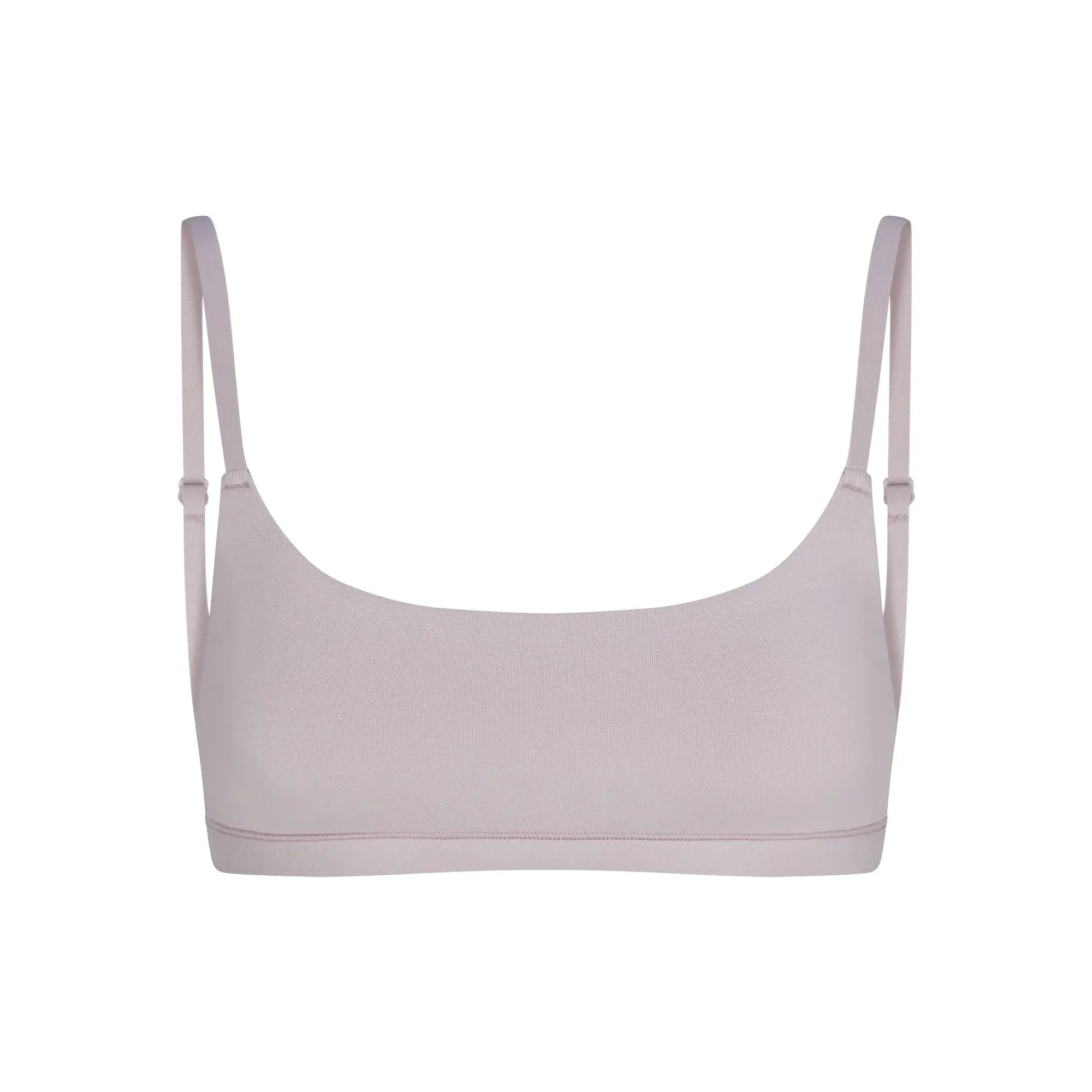 SKIMS COTTON JERSEY SCOOP BRALETTE | OYSTER - SÜTYEN