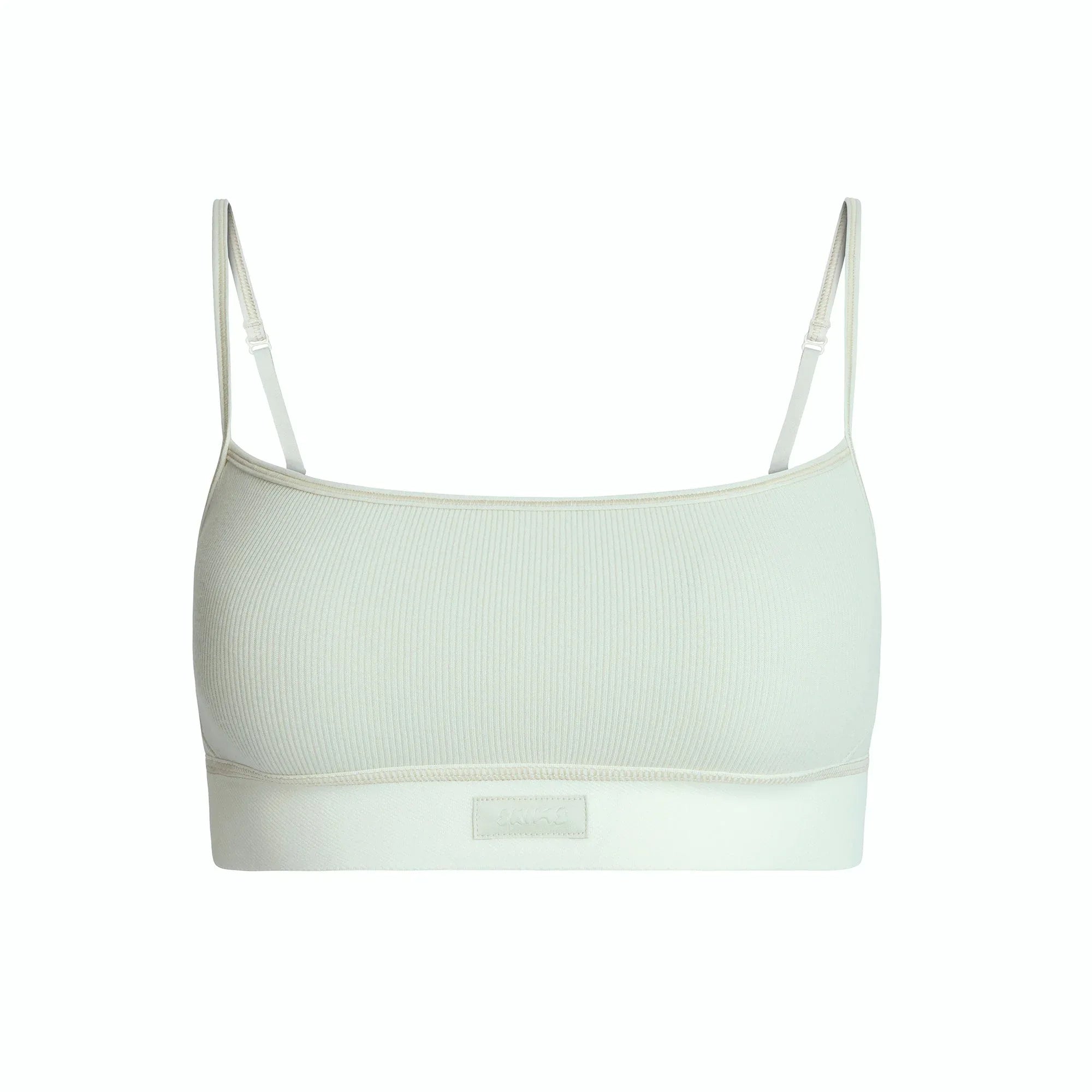 SKIMS COTTON RIB SCOOP BRALETTE | SPEARMINT - SÜTYEN