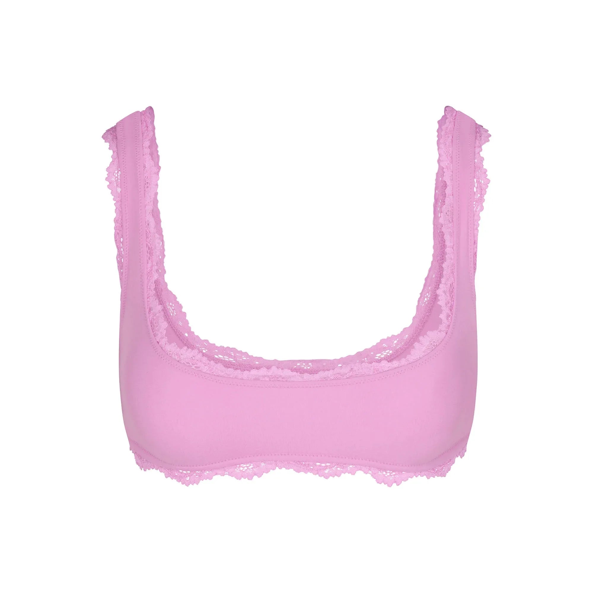 SKIMS FITS EVERYBODY LACE SQUARE NECK BRALETTE | PETAL - SÜTYEN