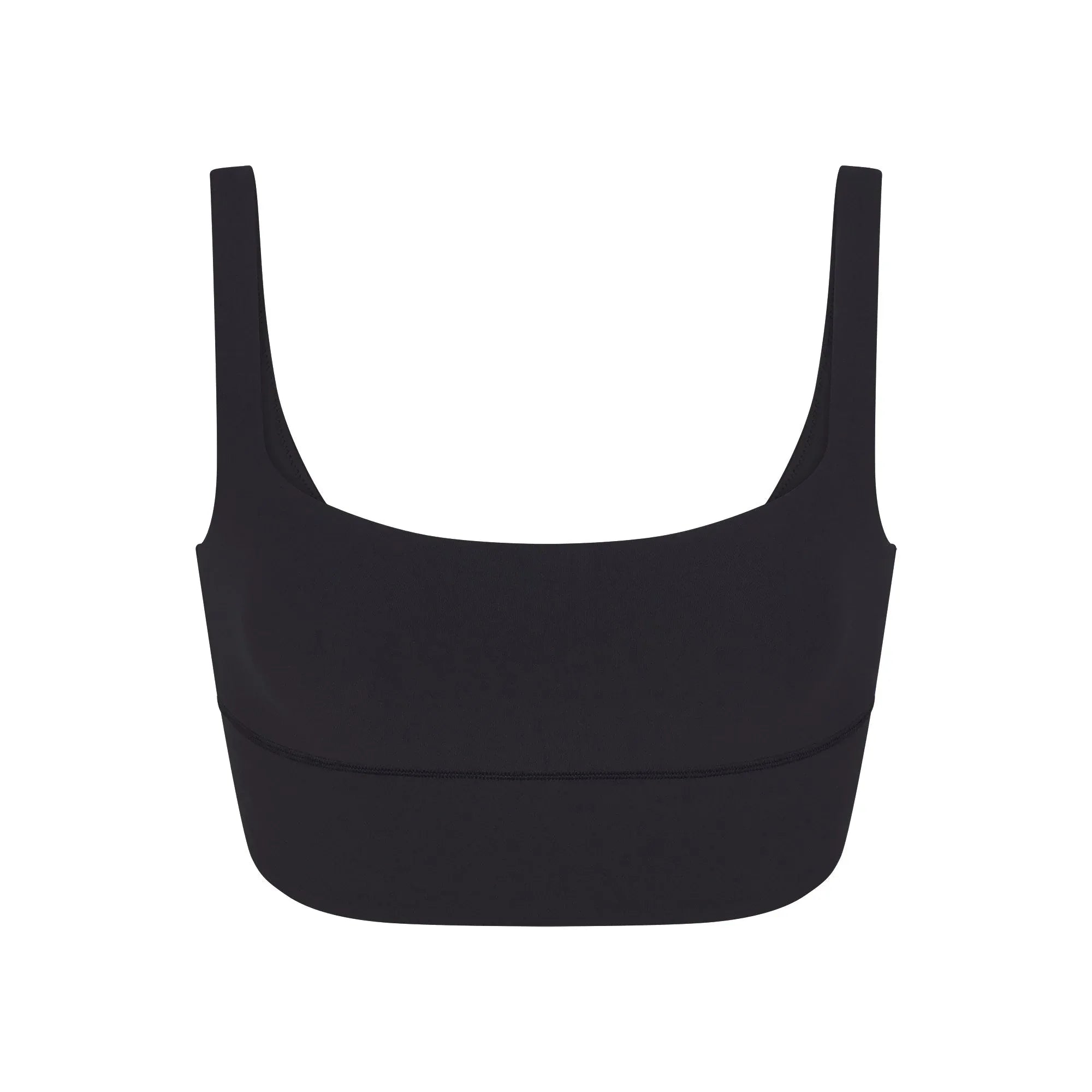 SKIMS FITS EVERYBODY SQUARE NECK LONGLINE BRALETTE | ONYX - SÜTYEN