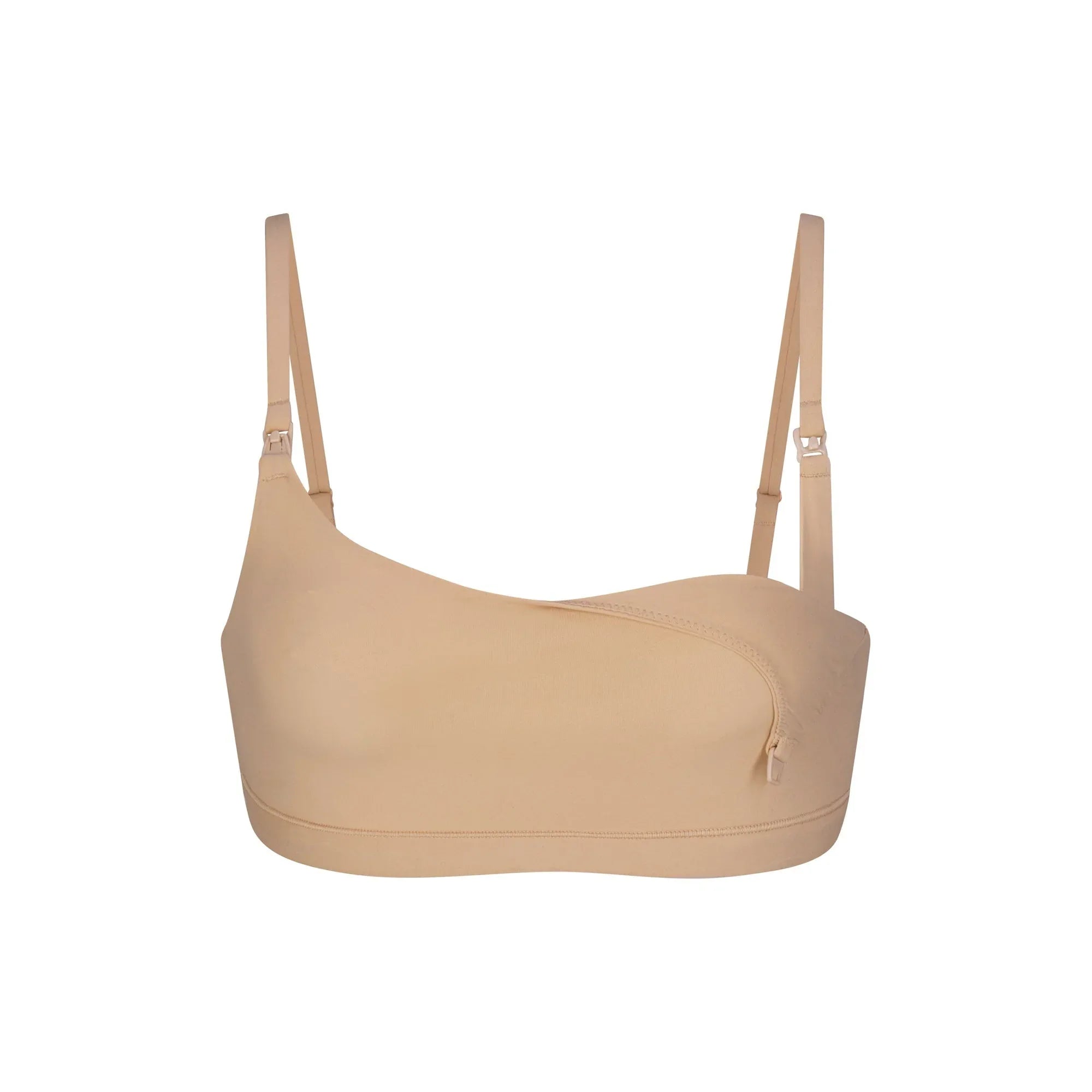 SKIMS FITS EVERYBODY MATERNITY NURSING SCOOP BRALETTE | CLAY - SÜTYEN