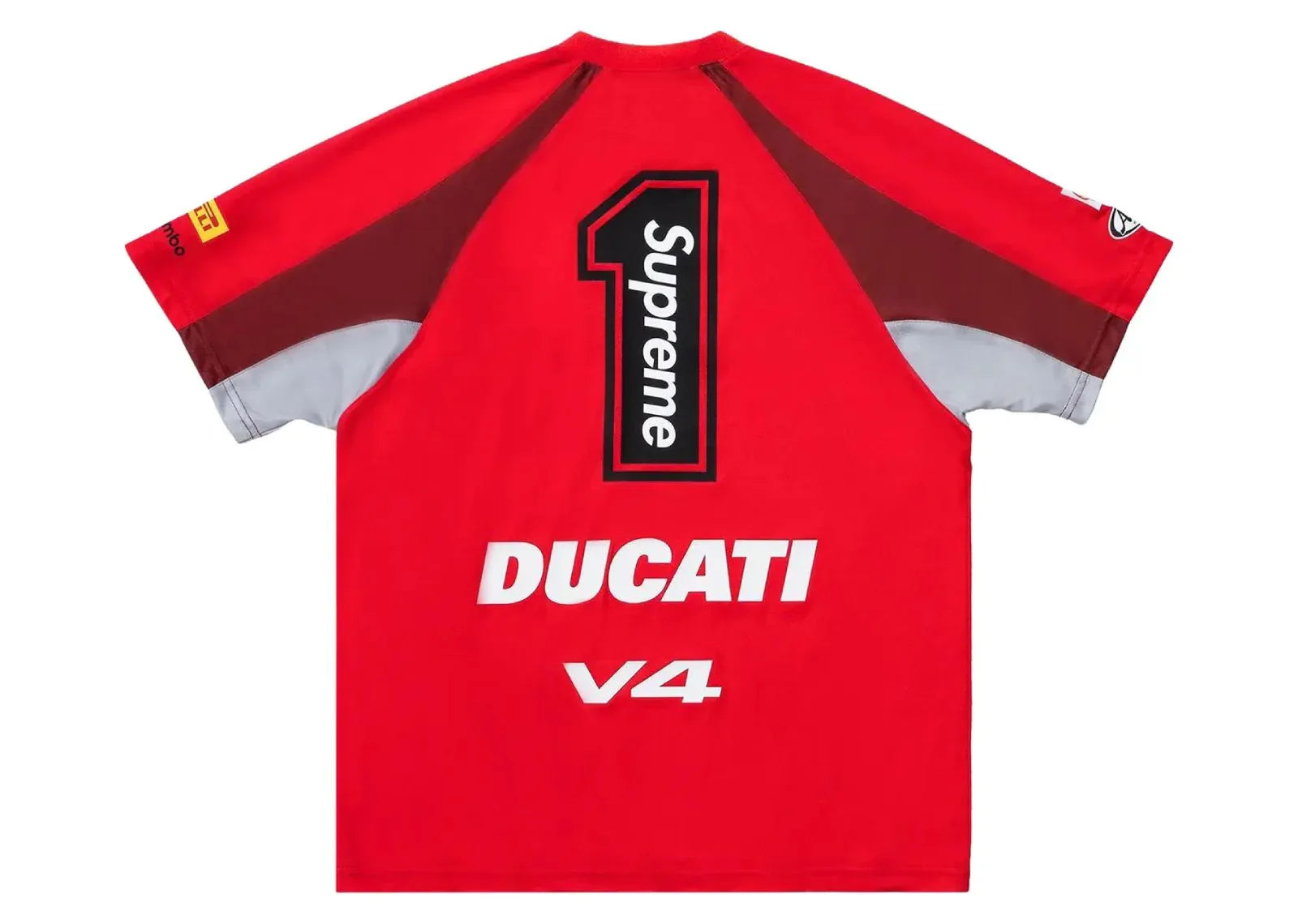 Supreme Ducati Soccer Jersey Red
