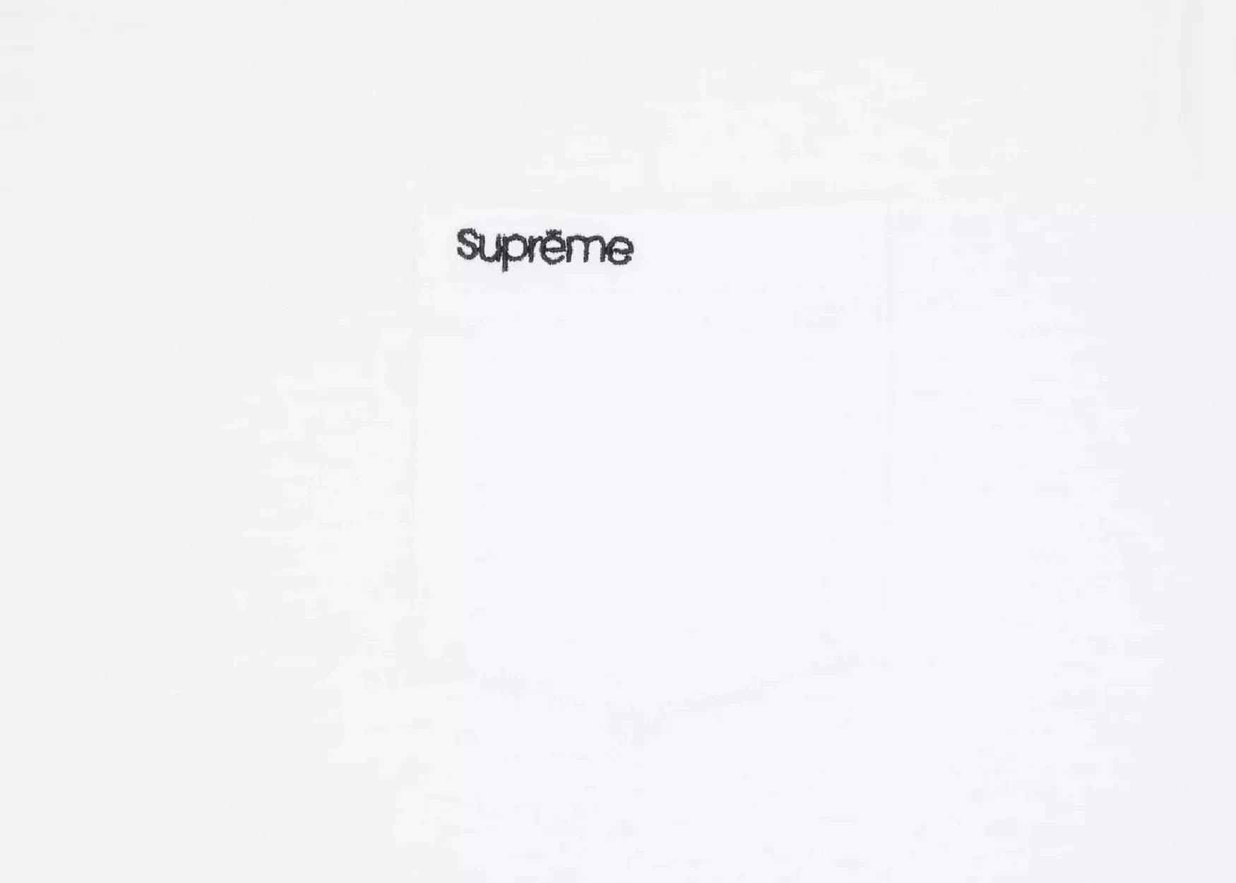 Supreme SS Pocket Tee White