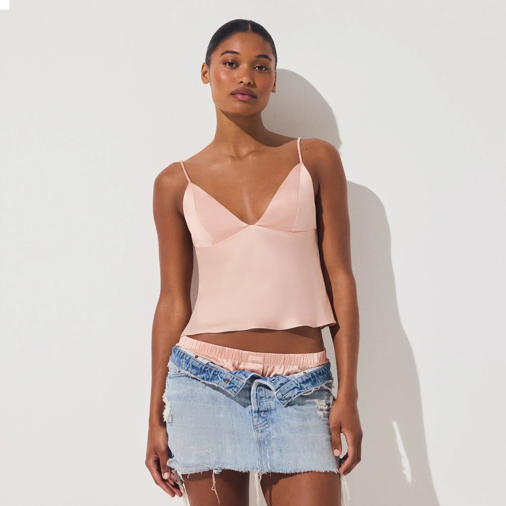 SKIMS SILK CAMI | VILLA - TİŞÖRT
