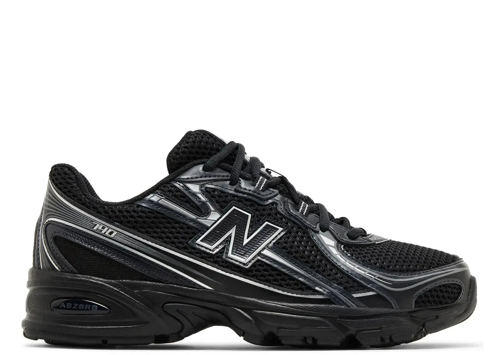 New Balance 740v2 Black Grey Silver