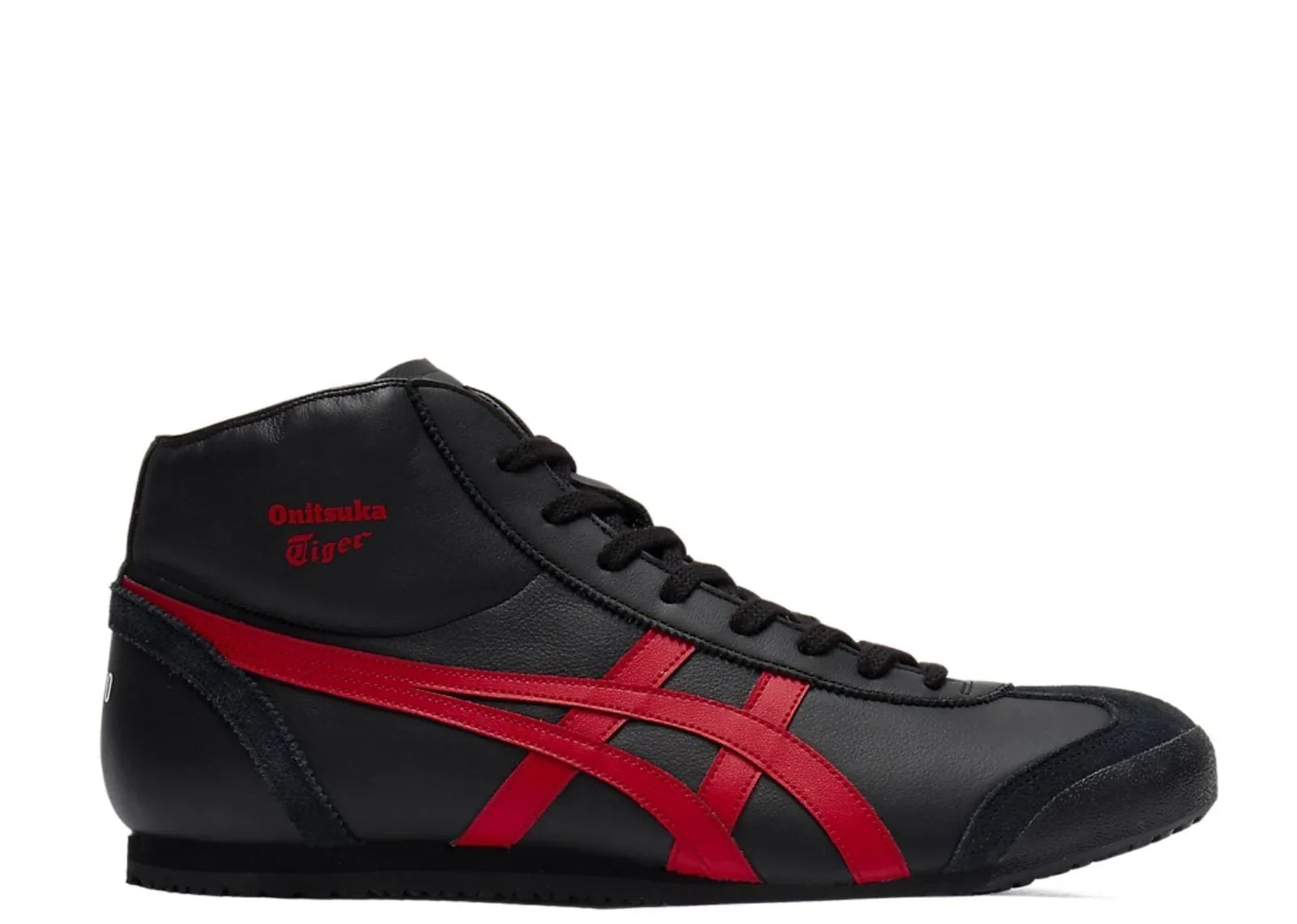 Onitsuka Tiger Mexico Mid Runner Black Classic Red