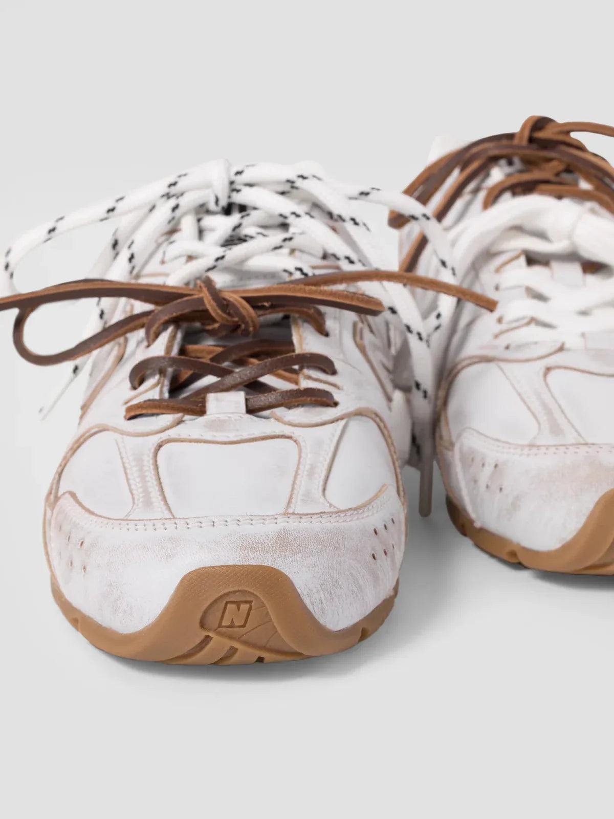 New Balance X Miu Miu 530 SL Suede Sneakers
